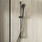 Crosswater - Modern Shower Kit with Slide Rail & Wall Outlet Elbow - Choice of Finish
