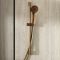 Crosswater - Modern Shower Kit with Slide Rail & Wall Outlet Elbow - Choice of Finish