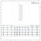 Milano Skye - White Aluminium Vertical Designer Radiator - Choice of Size
