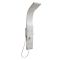 Milano Barton - Modern Shower Tower Panel with Shower Head, Hand Shower and Body Jets - White