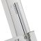 Milano Astley - Modern Thermostatic Exposed Corner Shower Tower Panel with Hand Shower, Body Jets and Shelf - Chrome