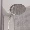 Milano Astley - Modern Thermostatic Exposed Corner Shower Tower Panel with Hand Shower, Body Jets and Shelf - Chrome