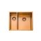 Rangemaster Spectra - 1.5 Bowl Stainless Steel Kitchen Sink - 555mm x 440mm - Choice of Finish and Hand