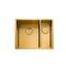Rangemaster Spectra - 1.5 Bowl Stainless Steel Kitchen Sink - 555mm x 440mm - Choice of Finish and Hand