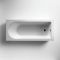 Milano Ballam - 1500mm x 700mm Modern Round Single Ended Standard Bath - Choice of Panels