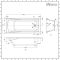 Milano Elswick - 1700mm x 750mm Modern Square Single Ended Standard Bath - Choice of Panels