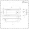 Milano Elswick - 1800mm x 800mm Modern Square Single Ended Standard Bath - Choice of Panels