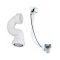 Milano Farington - Standard Single Ended Bath with Black Folding Bath Screen and Side Panel - Choice of Sizes