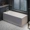 Milano Richmond - Traditional Art Deco Standard Bath - Choice of Size and Premium Panels
