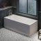 Milano Richmond - 1700mm x 750mm Traditional Art Deco Single Ended Standard Bath - Choice of Panels