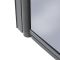 Milano Overton - 1700mm x 725mm Modern J-Shaped Corner Shower Bath with Smoked Glass Bath Screen - Left / Right Hand Options