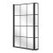 Milano Elswick - Modern L-Shaped Shower Bath with Black Grid Bath Screen - Choice of Size, Panels and Left / Right Hand Options