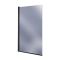 Milano Elswick - Modern Square Single Ended Shower Bath with Smoked Glass Bath Screen - Choice of Size and Panels