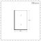 Milano Elswick - 1700mm x 750mm Modern Square Straight Shower Bath with Smoked Glass Bath Screen - Choice of Panels