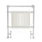 Milano Elizabeth - White and Chrome Traditional Heated Towel Rail - 930mm x 790mm