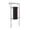 Milano Elizabeth - Black and Chrome Traditional Electric Heated Towel Rail - 930mm x 450mm