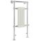 Milano Elizabeth - White and Chrome Traditional Electric Heated Towel Rail - 930mm x 450mm