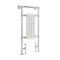 Milano Elizabeth - White and Chrome Traditional Heated Towel Rail - 930mm x 450mm