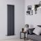 Milano Aruba - Anthracite Vertical Designer Radiator - 1780mm x 472mm (Single Panel)