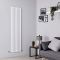 Milano Aruba - White Vertical Designer Radiator - 1780mm x 472mm (Single Panel)