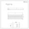 Milano Aruba - White Horizontal Designer Radiator - 590mm x 1780mm (Double Panel)
