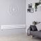 Milano Aruba - White Horizontal Designer Radiator - 236mm x 1780mm (Double Panel)