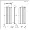Milano Alpha - White Flat Panel Vertical Designer Radiator - 1780mm x 560mm (Double Panel)