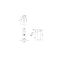 Crosswater 3ONE6 - Lever Basin Mini Mono Tap - Choice of Finish
