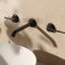 Crosswater 3ONE6 - Lever Basin 3 Hole Set Wall Mounted - Choice of Finish