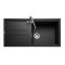 Rangemaster Topaz - Single Bowl Granite Inset Kitchen Sink - 1000mm x 510mm - Choice of Finish