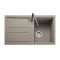 Rangemaster Topaz - Single Bowl Granite Inset Kitchen Sink - 860mm x 510mm - Choice of Finish