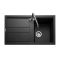 Rangemaster Topaz - Single Bowl Granite Inset Kitchen Sink - 860mm x 510mm - Choice of Finish