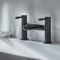 Milano - Modern Round High Rise Basin Mixer and Bath Filler Mixer Tap Set - Choice of Finish