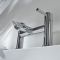 Milano - Modern Round High Rise Basin Mixer and Bath Filler Mixer Tap Set - Choice of Finish