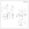 Milano Otto - Modern High Rise Basin Mixer and Bath Shower Mixer Tap Set - Choice of Finish