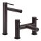 Milano Otto - Modern High Rise Basin Mixer and Bath Filler Mixer Tap Set - Choice of Finish
