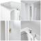 Milano Merso - 1700mm x 850mm Easy Access Walk-In L-Shaped Shower Bath with Screen - Left and Right Hand Options