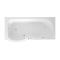 Milano Merso - 1675mm x 850mm Easy Access Walk-In Shower Bath with Screen - Left and Right Hand Options