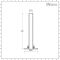 Milano - Traditional Angled Radiator Valve and Pipe Set - Chrome