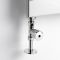 Milano - Chrome Thermostatic Straight Radiator Valves (Pair)