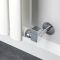 Milano - Chrome Square Corner Radiator Valves