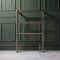 Milano Derwent - Traditional Minimalist Dark Brushed Brass Heated Towel Rail - 966mm x 673mm
