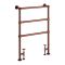 Milano Derwent - Traditional Minimalist Brushed Copper Heated Towel Rail - 966mm x 673mm