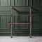 Milano Derwent - Traditional Minimalist Brushed Bronze Electric Heated Towel Rail - 966mm x 673mm