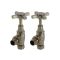 Milano - Traditional Angled Radiator Valves - Choice of Finish