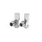 Milano - Chrome Angled Radiator Valves