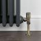 Milano - Angled Radiator Valves - Choice of Finish