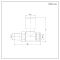 Milano - Modern Brushed Dark Brushed Brass Straight Radiator Valves