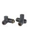 Milano - Anthracite Manual Dual Fuel Corner Radiator Valves