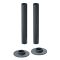 Milano - Anthracite Radiator Pipe Sleeves